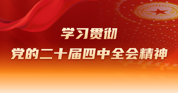 學(xué)習(xí)貫徹黨的二十屆四中全會(huì)精神